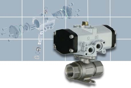 Pneumatic Actuated Ball Valve